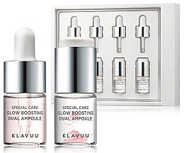 Духи, Парфюмерия, косметика Двойная ампула для лица - Klavuu Special Care Glow Boosting Dual Aampoule Pack