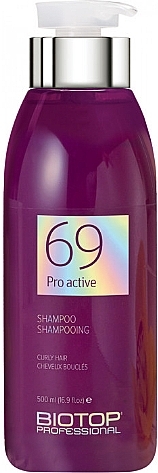 Шампунь для виткого волосся - Biotop 69 Pro Active Shampoo — фото N3