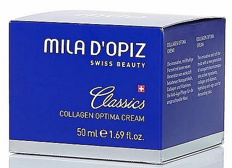 Крем для обличчя - Mila D’Opiz Classic Collagen Optima Cream — фото N2