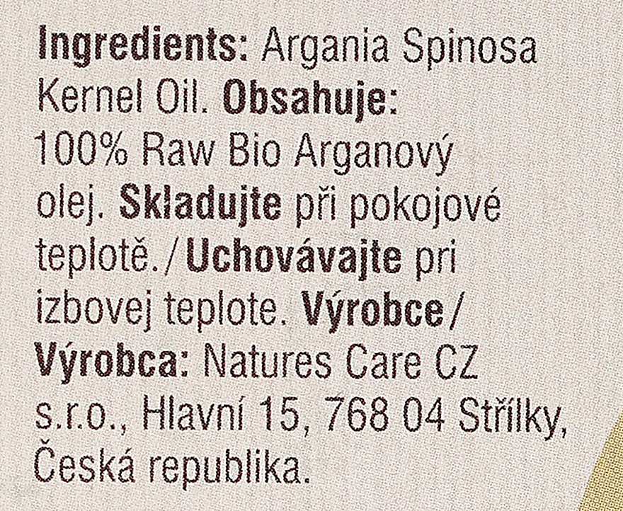 Аргановое масло - Purity Vision 100% Raw Bio Argan Oil — фото N4