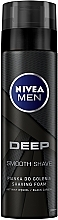 Пена для бритья - NIVEA MEN DEEP Smooth Shave Shaving Foam — фото N1