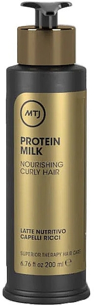 Питательная маска для кудрявых и волнистых волос - MTJ Cosmetics Protein Milk — фото N1