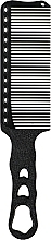 Парфумерія, косметика Гребінець для волосся 600022, чорний, 23 мм - Tico Professional Japan Comb
