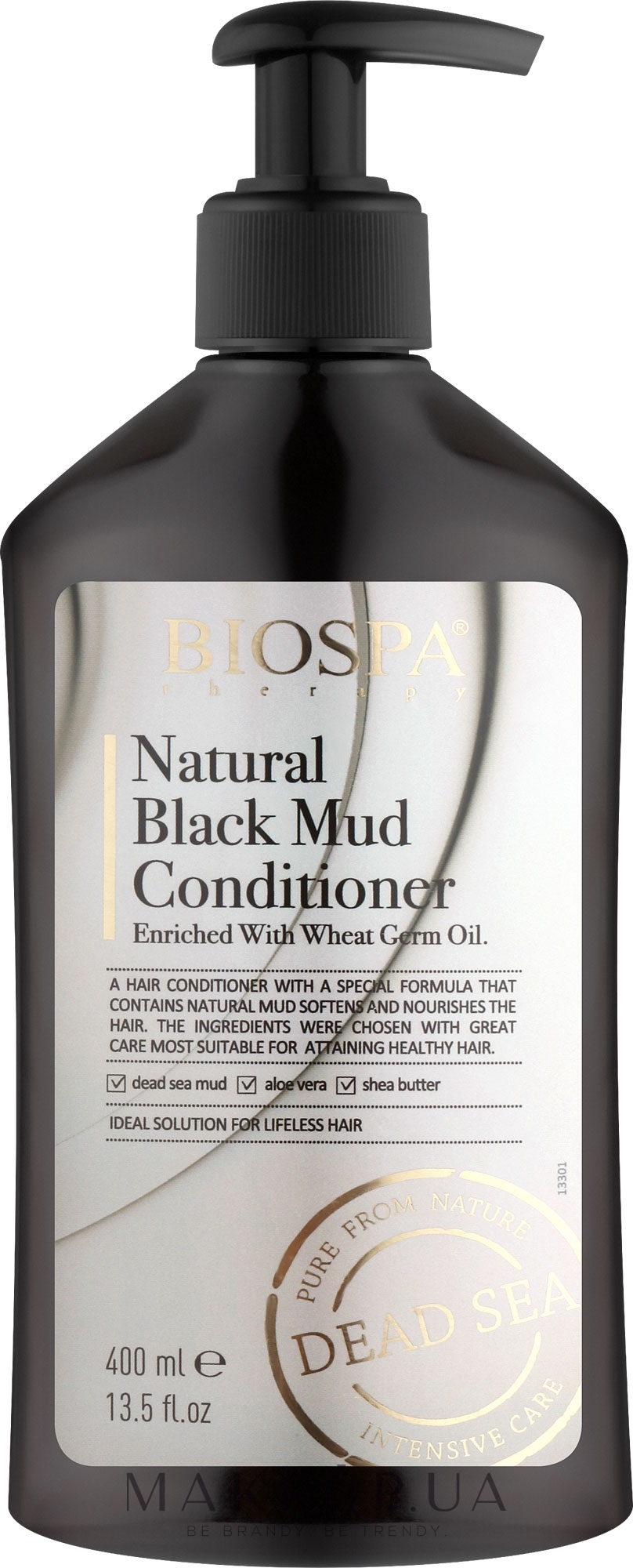 Кондиціонер для волосся з чорною гряззю - Sea Of Spa Bio Spa Natural Black Mud Conditioner — фото 400ml