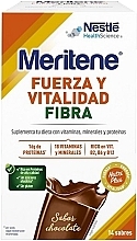 Парфумерія, косметика Коктейль зі смаком шоколаду, багатий на клітковину - Nestle Health Science Meritene Force and Vitality Fibra Chocolate