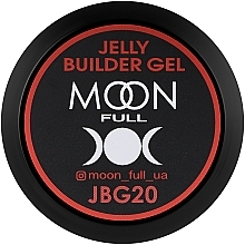 Парфумерія, косметика Гель-желе для нарощування нігтів - Moon Full Jelly Builder Gel