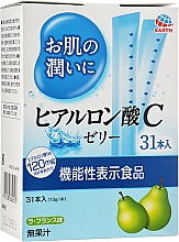 Японська питна гіалуронова кислота у формі желе зі смаком груші - Earth Hyaluronic Acid C Jelly — фото N4