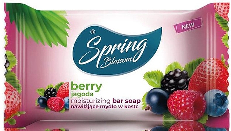 Увлажняющее мыло "Ягода" - Spring Blossom Berry Moisturizing Bar Soap — фото N1