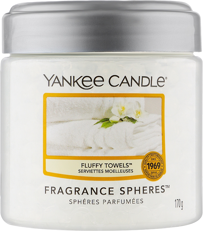 Ароматические шарики - Yankee Candle Fluffy Towels Fragrance Spheres — фото N1