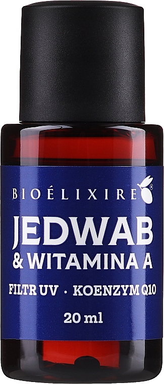 Олія-шовк для зволоження волосся з вітаміном А - Bioelixire Silk Serum+Vitamina A — фото N1