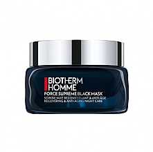 Духи, Парфюмерия, косметика Мужская маска для лица - Biotherm Homme Force Supreme Black Mask