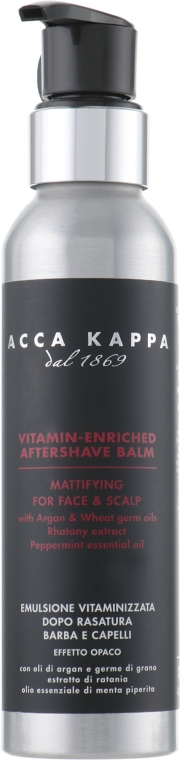Бальзам після гоління - Acca Kappa Barberia