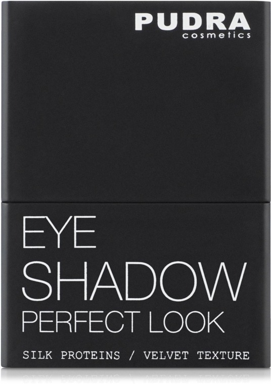 Тіні компактні для повік, подвійні - Pudra Cosmetics Eye Shadow — фото N2