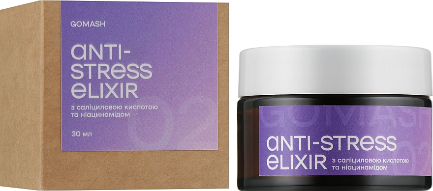 Крем для лица - Gomash Anti-Stress Elixir — фото N2