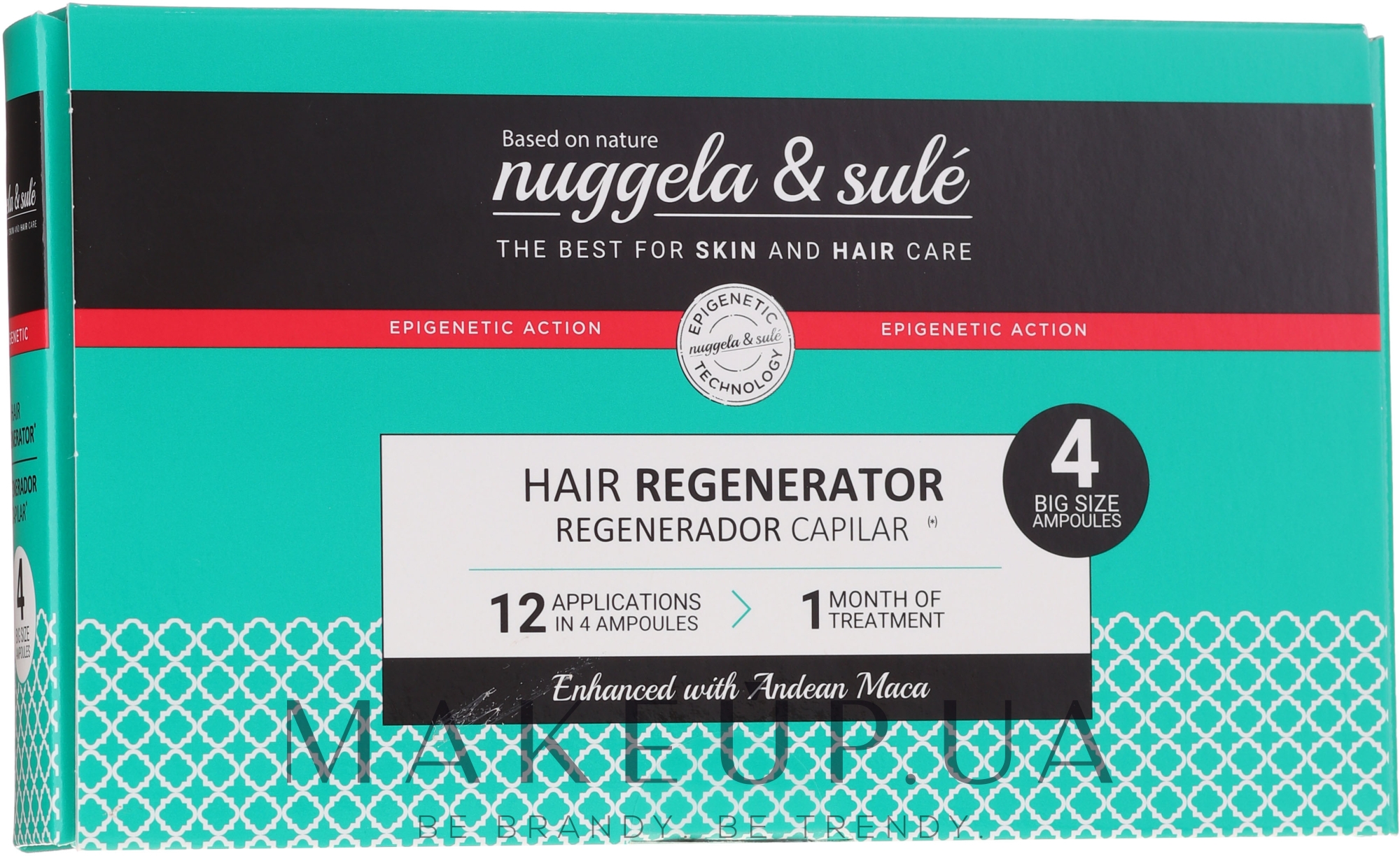 Ампулы для регенирации волос - Nuggela & Sule`Hair Regenerator Ampoules — фото 4х10ml