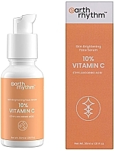 Сироватка для обличчя з вітаміном С - Earth Rhythm 10% Vitamin C Face Serum — фото N2