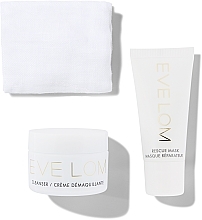 Набор - Eve Lom Skin Savior Set (f/cleanser/20ml + f/mask/15ml + muslin/cloth) — фото N2