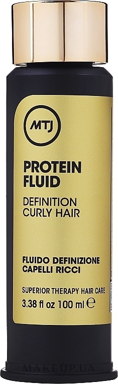 Незмивний живильний фінішний флюїд для волосся - MTJ Cosmetics Protein Fluid — фото 100ml