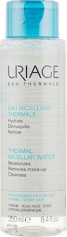 Мицеллярная вода для нормальной и сухой кожи - Uriage Thermal Micellar Water Normal To Dry Skin — фото N2