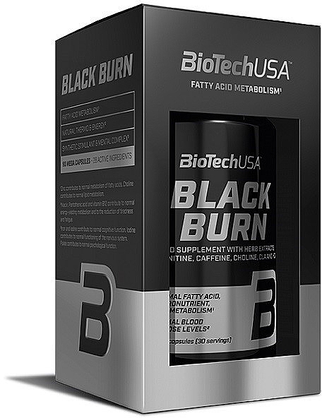 Тестостероновий бустер з екстрактом пажитника й розторопші - BioTechUSA Black Test Food Supplement With Fenugreek And Milk Thistle Extract — фото N2