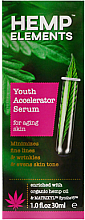 Омолоджувальна сироватка для обличчя - Hemp Elements Youth-Accelerator Serum For Aging Skin — фото N2