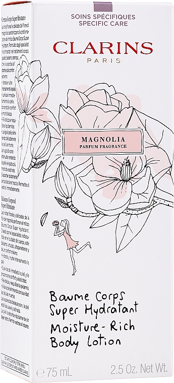 Увлажняющий лосьон для тела "Магнолия" - Clarins Moisture-Rich Body Lotion Magnolia — фото N2