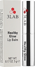 Бальзам з ефектом об'єму для губ - 3Lab Healthy Glow Lip Balm — фото N2