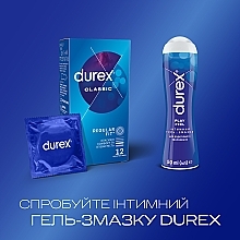 Презервативы латексные с силиконовой смазкой "Классические", 12 шт - Durex Classic — фото N5