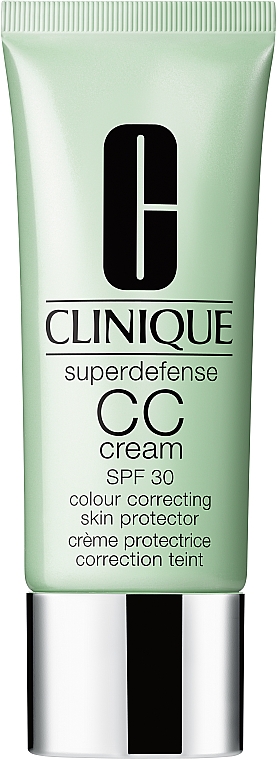 Захисний тональний СС-крем для обличчя - Clinique Superdefense CC-cream Colour Correcting Skin Protector SPF 30