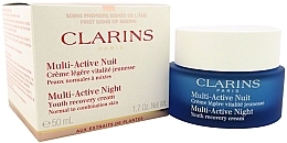 Нічний крем - Clarins Multi-Active Night Lightweight Youth Recovery Comfort Cream — фото N2