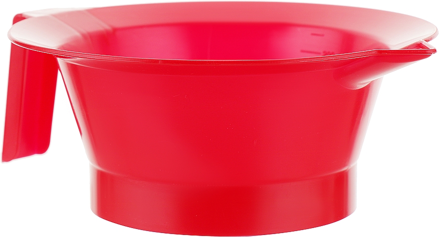Миска для окрашивания без резиновой вставки 964059, красная - SPL