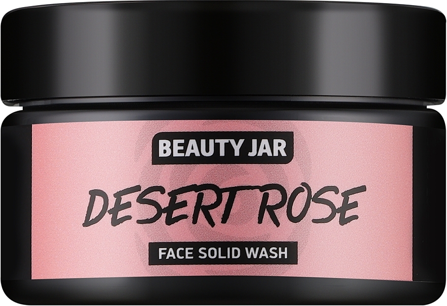 Твердое мыло для лица "Пустынная роза" - Beauty Jar Face Solid Wash — фото N1