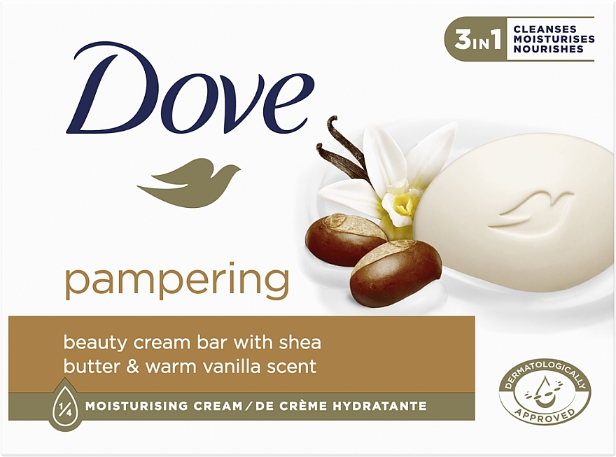 Крем-мыло "Объятия нежности" - Dove Pampering Beauty Cream Bar