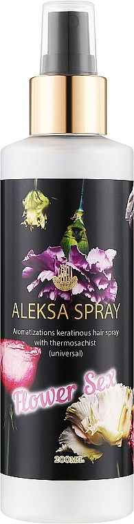 Aleksa Spray - Кератиновый спрей для волос с термозащитой (Универсальный) с ароматом by Kajal Dahab 