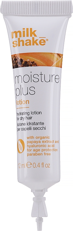Сироватка для догляду за сухим і тонким волоссям - Milk Shake Moisture Plus Hydrating Lotion