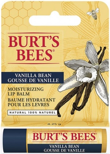 Увлажняющий бальзам для губ "Ваниль" - Burt's Bees Moisturizing Lip Balm Vanilla Bean — фото N1