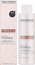 Освежающий тоник для лица - Inspira:cosmetics Triple G Radiance Toner — фото N2