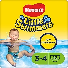 Трусики-подгузники Little Swimmer Disney Finding Dory 7-15 кг, 12шт - Huggies — фото N1