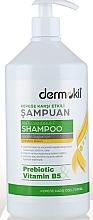 Шампунь от перхоти с пребиотиком и витамином B5 - Dermokil Prebiotic & Vitamin B5 Anti Dandruff Shampoo — фото N1