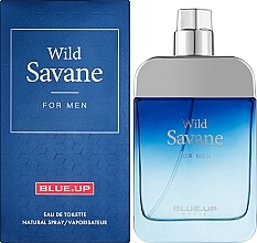 Blue Up Wild Savane - Туалетная вода — фото N2