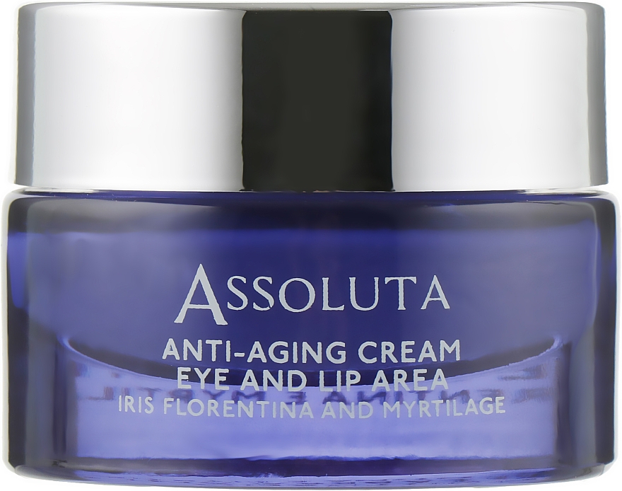 Антивіковий крем навколо очей і губ - Nature's Assoluta Anti-Aging Cream Eye And Lip Area — фото N2
