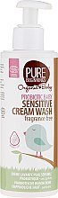 Крем для купания - Pure Beginnings Probiotic Baby Sensitive Cream Wash — фото N1