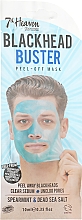 Маска-плівка - 7th Heaven Men's Blackhead Buster Peel-Off Face Mask — фото N1
