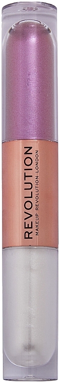 Жидкие тени для век - Makeup Revolution Double Up Liquid Shadows — фото N1