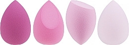 Набор спонжей для макияжа, 4335, розовые - Donegal Blending Sponge — фото N1