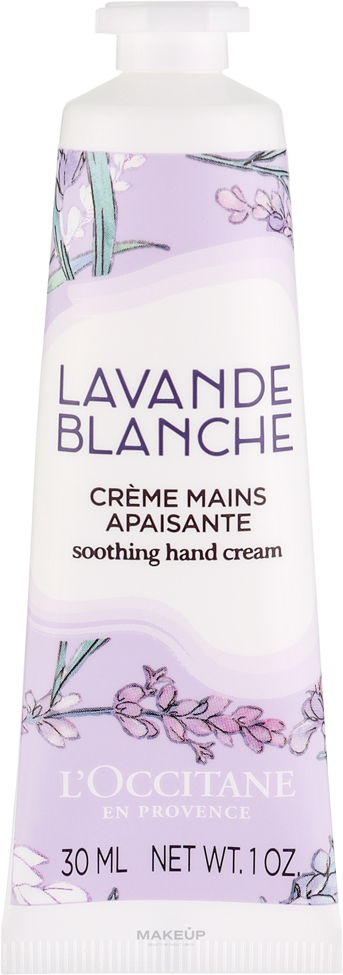 Успокаивающий крем для рук - L'Occitane En Provence lavender soothing hand cream — фото 30ml