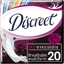 Духи, Парфюмерия, косметика Ежедневные гигиенические прокладки Deo Irresistible Multiform, 20шт - Discreet