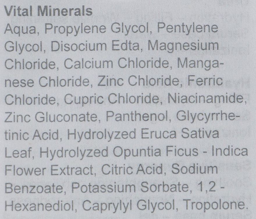 Сыворотка "Живительные минералы" - Alissa Beaute Bio Active Vital Minerals — фото N3