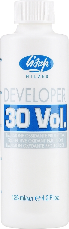 Окислитель 9% - Lisap Developer 30 vol — фото N1