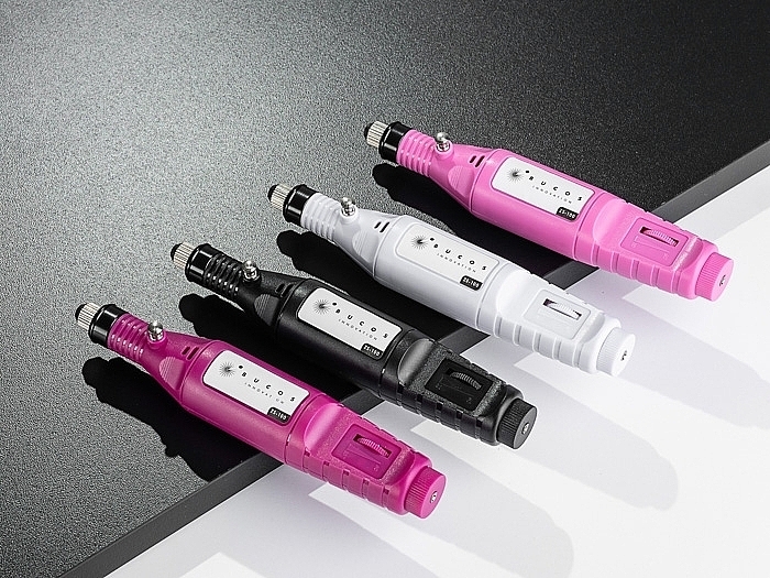 Портативний фрезер-ручка на 20000 об./хв., світло-рожевий - Bucos ZS-100 — фото N3